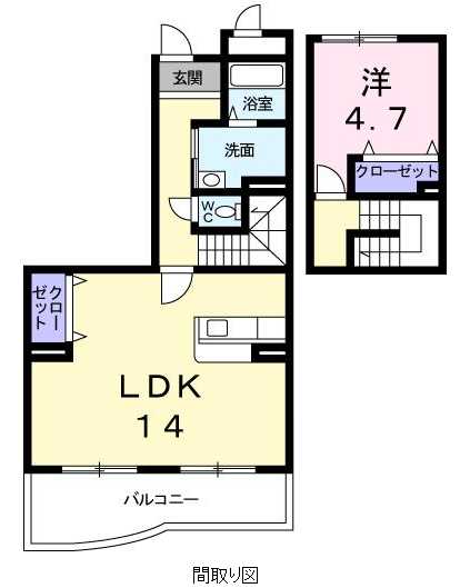 クレモナ山手 |明石市大久保町西脇(JR山陽本線大久保駅)のマンション間取 クレモナ山手 |明石市大久保町西脇(JR山陽本線大久保駅)のマンション間取