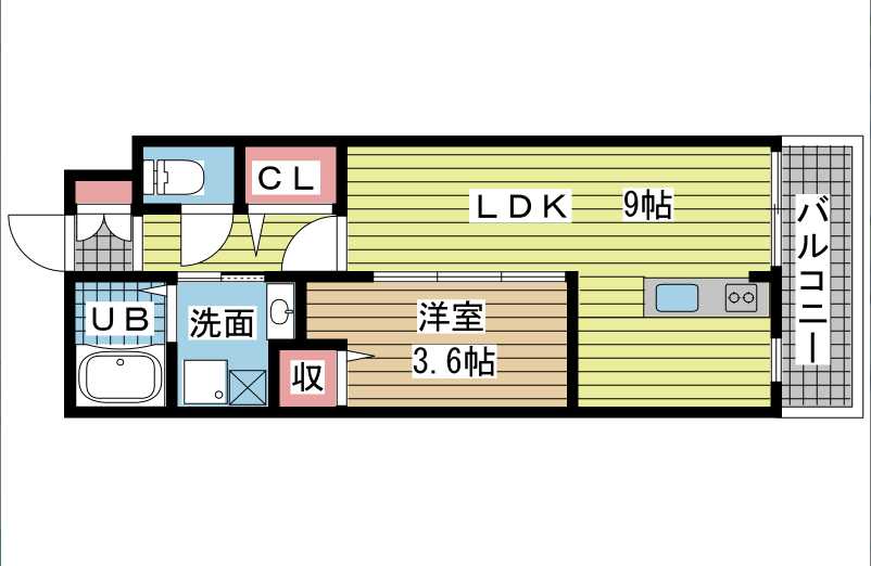 レジデンス垂水五色山|神戸市垂水区五色山(山陽電鉄線山陽垂水駅)のアパート間取 レジデンス垂水五色山|神戸市垂水区五色山(山陽電鉄線山陽垂水駅)のアパート間取