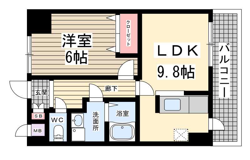 プリムーラ・S|明石市魚住町西岡(JR山陽本線魚住駅)のマンション間取 プリムーラ・S|明石市魚住町西岡(JR山陽本線魚住駅)のマンション間取