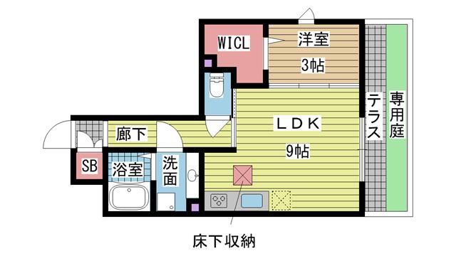 (仮)安井様ハイツ|神戸市灘区天城通(阪急神戸線王子公園駅)のハイツ間取 (仮)安井様ハイツ|神戸市灘区天城通(阪急神戸線王子公園駅)のハイツ間取