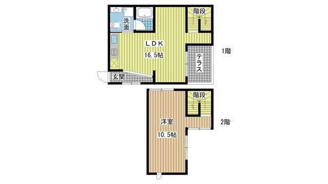 Y’s House RD-2|神戸市須磨区養老町(神戸市営地下鉄線板宿駅)のアパート間取 Y’s House RD-2|神戸市須磨区養老町(神戸市営地下鉄線板宿駅)のアパート間取