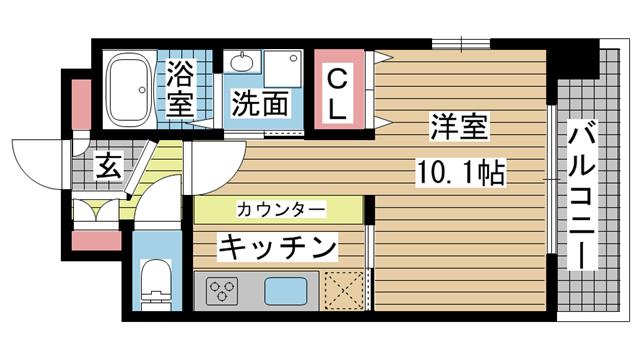 メゾンエフカミサワ|神戸市兵庫区上沢通(神戸市営地下鉄線上沢駅)のマンション間取 メゾンエフカミサワ|神戸市兵庫区上沢通(神戸市営地下鉄線上沢駅)のマンション間取