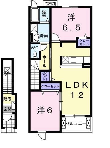 メゾンH.K.Ⅲ|神戸市西区竜が岡(JR山陽本線大久保駅)のハイツ間取 メゾンH.K.Ⅲ|神戸市西区竜が岡(JR山陽本線大久保駅)のハイツ間取