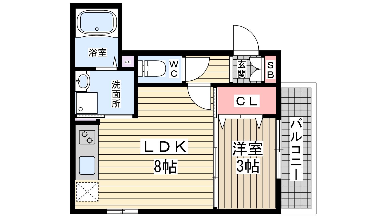 長田区御船町3丁目D-room|神戸市長田区御船通(神戸市営地下鉄線長田駅)のハイツ間取 長田区御船町3丁目D-room|神戸市長田区御船通(神戸市営地下鉄線長田駅)のハイツ間取