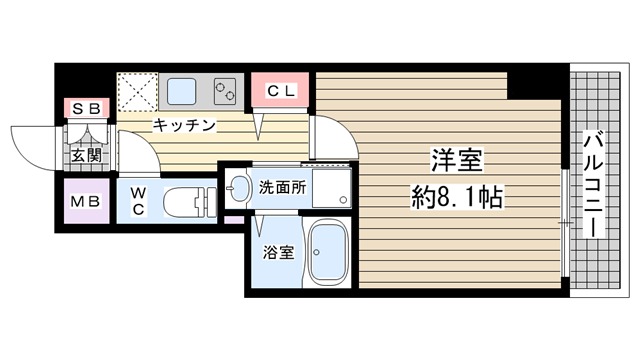 レジデンス三宮東グルーブ |神戸市中央区南本町通(JR東海道本線(近畿)三ノ宮駅)の分譲賃貸マンション間取 レジデンス三宮東グルーブ |神戸市中央区南本町通(JR東海道本線(近畿)三ノ宮駅)の分譲賃貸マンション間取