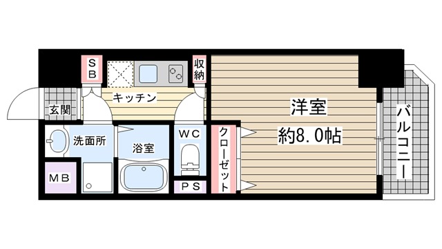 レジデンス三宮東グルーブ |神戸市中央区南本町通(JR東海道本線(近畿)三ノ宮駅)の分譲賃貸マンション間取 レジデンス三宮東グルーブ |神戸市中央区南本町通(JR東海道本線(近畿)三ノ宮駅)の分譲賃貸マンション間取