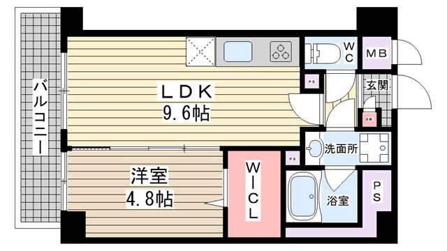 サニーコート神戸下山手|神戸市中央区下山手通(JR東海道本線(近畿)神戸駅)のマンション間取 サニーコート神戸下山手|神戸市中央区下山手通(JR東海道本線(近畿)神戸駅)のマンション間取