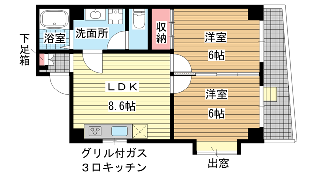 品川第7マンション|神戸市兵庫区下三条町(神戸市営地下鉄線大倉山駅)のマンション間取 品川第7マンション|神戸市兵庫区下三条町(神戸市営地下鉄線大倉山駅)のマンション間取